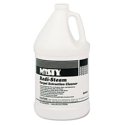 Redi-Steam Carpet Cleaner, Pleasant Scent, 1 Gal Bottle, 4/Carton