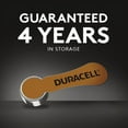 thumbnail image 2 of Duracell EasyTab 312 Hearing Aid Batteries, Size 312 - Brown, 24 Pack, 2 of 6