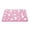 Pink, variant on Glow in The Dark Bath Mat Non Slip, Soft Coral Fleece Luminous Pad with Star Moon Pattern for Bathroom Kitchen Bedroom Laundry