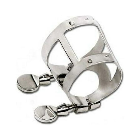 Rico Tenor Sax Nickel Plated Ligature for Metal Otto Link Mouthpieces - RTS2LN