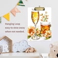 thumbnail image 4 of FORMRS Acrylic Clipboard with Low Profile Clip Standard A4 Letter Size, 12.5" x 9", Hops Flowers, 4 of 8