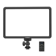 Portable Flat Panel Light, VL192 LED Video Light with Remote Control for Professional Photography