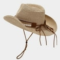 thumbnail image 5 of Hauaitttt Summer Holiday Casual Style Hat Outdoor Outing Sun Hat Brim Can Be Shaped Sun Hat Hat Collapsible Hat Gardening Visor Foldable Cowboy Hats for Women Travel Bag Women Beach Head Visors Mens, 5 of 8