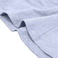 thumbnail image 7 of Men Summer Tops Mens Autumn And Winter Fashion Shirts Long Sleeve Button T Shirt Men Long Sleeve Thermal Shirt Striped Tee plus Size Cute Slipper Athletic Tops Short Athletic Fit Thin White XL, 7 of 7