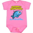 thumbnail image 3 of Inktastic Grandpa's Fishing Buddy (blue) Boys or Girls Baby Bodysuit, 3 of 5