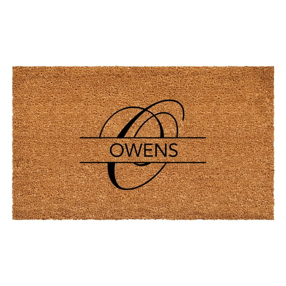 Calloway Mills 111113672 Owen Personalized Doormat 36" x 72"