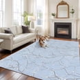 thumbnail image 3 of Blue Branches Area Rug 5x7 Washable Rug Non Slip Vintage Art Farmhouse Large Area Rug Soft Stainresistant Indoor Floor Carpet for Living Room Bedroom Home Office Dining Room Nursery, 3 of 8