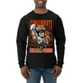 thumbnail image 1 of Wild Bobby CIN Fantasy Sports Men Long Sleeve Shirt, Black, Medium, 1 of 5