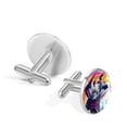 thumbnail image 3 of Rhino Stylish Dress Shirt Cufflinks Set Made of Stainless Steel for Formal Occasions, 3 of 6