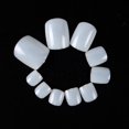 thumbnail image 4 of 100pcs Square False Toe Nails Full Cover White Artificial Fake Toenail Acrylic Foot Nail Art Tips Manicure Tools, 4 of 5