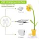 thumbnail image 4 of Kids Desk Lamp, Creative Rechargeable LED Desk Lamp Eye Protection Touch Sensor Table Lamp Dim, 4 of 5