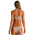thumbnail image 2 of Vitamin A Pebble EcoLux Camilla Cross Neck Top 73TPEB Grey / 6, 2 of 2