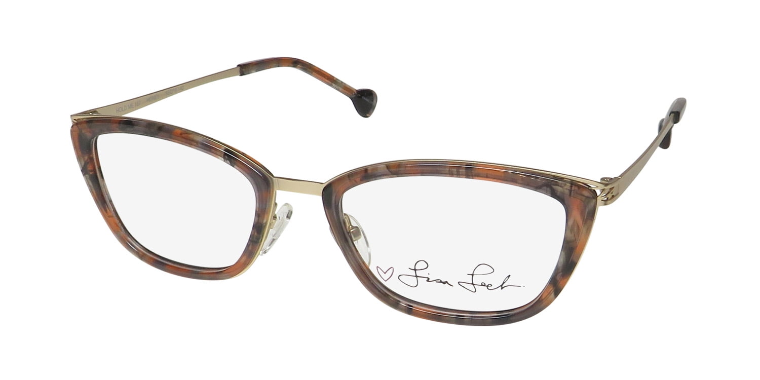 Lisa Loeb Tiggle 185 C2 Teal/Brown Authentic Eyeglasses 49-17-135 LISA LOEB TIGGLE 185 CAT EYE EYEGLASS FRAME/GLASSES  main image 3