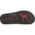 thumbnail image 6 of Men's ECCO Yucatan Sandal 69564 Tarmac/Moon Rock Oil Nubuck/Textile 49 M, 6 of 6