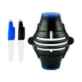 thumbnail image 1 of Golf Ball Line Liner with 2 Marker Pen, Multifunctional Outdoor Sports, Golf Accessories, Positioning Aids Template Alignment Drawing Tool black blue, 1 of 7