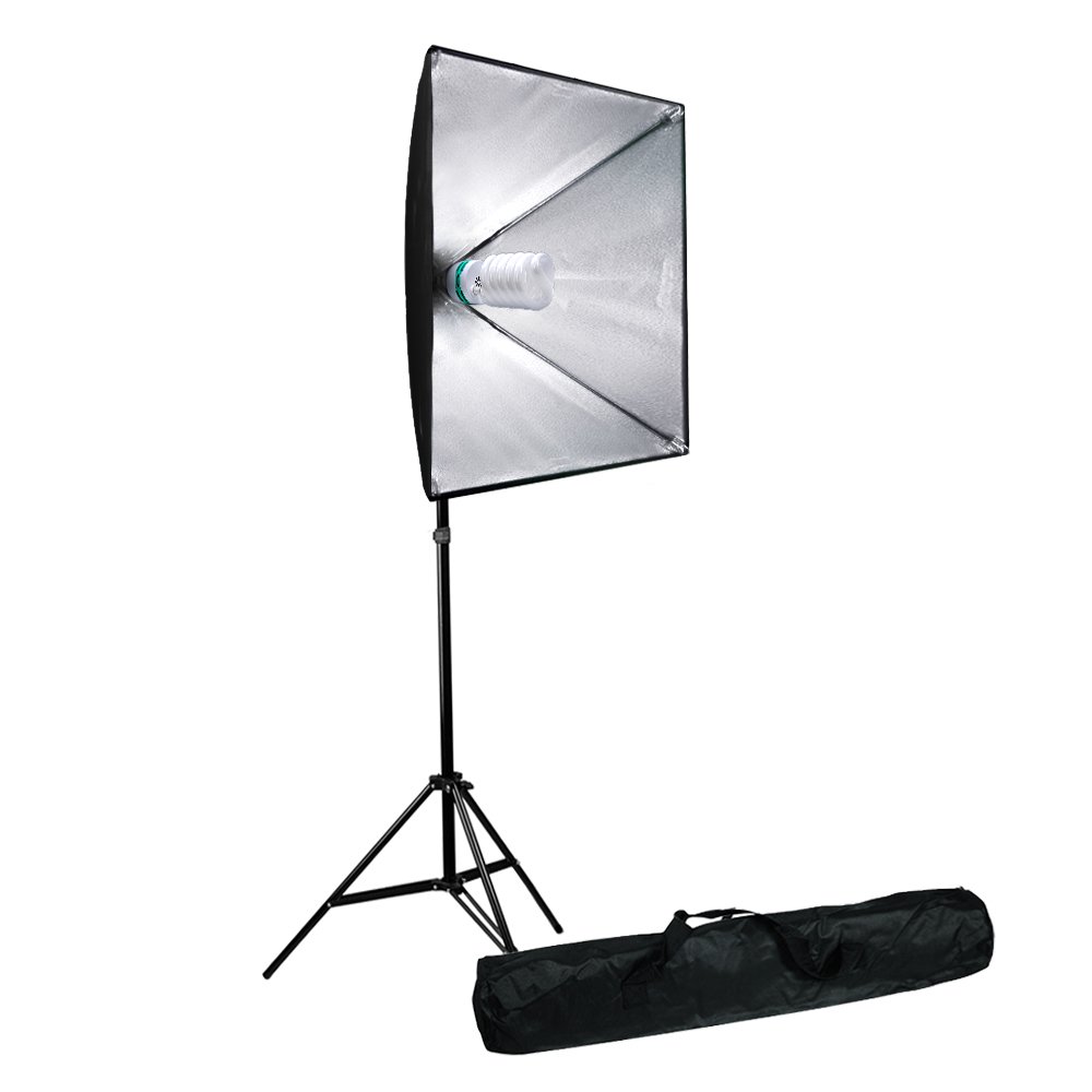 LS Photography 700W Photo Video Studio Soft Box Lighting Kit, 24 x 24
