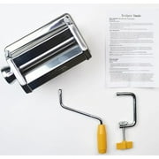 Sculpey: Clay Conditioning Machine - Pasta Machine, Clay Tool, 9 Thickness Settings, Crank Handle, stainless-steel, Arts & Crafts Supplies