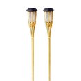 thumbnail image 2 of Lumières Solaires en Flamme de Bambou - Design Torche, 12 Perles LED, 2 of 4