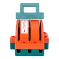 thumbnail image 1 of Interruptor De Desconexión De Cuchillo De Doble Tiro Naranja Rojo 3P Conexión De Terminal Suministros Eléctricos 32A, 1 of 7