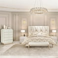 thumbnail image 2 of Michael Amini La Rachelle 5-Drawer Chest - Champagne Ivory, 2 of 9