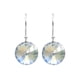 thumbnail image 4 of Juego de Aretes y Cadena con Dije Corte Xilion ZVEZDA Plata Mexicana Ley .925 Aurora Boreal, 4 of 5