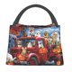 thumbnail image 1 of Fotbe Halloween Pets Pumpkins Bolsa Térmica Portátil con Estampado, Bolsa de Entrega de Alimentos Aislada, Bolsa Reutilizable de Gran Capacidad para Comidas y Supermercado, 1 of 6