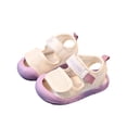 thumbnail image 5 of Mgmyaa Unisex Kids Vacation Water Shoes Hook & Loop Open Toe Slip-Resistant Adjustable Straps Flat Heel for Babies & Kids Ages 0.25-4, 5 of 9