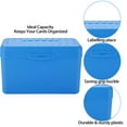 thumbnail image 3 of Stackable Flip Top 3 x 5 Index Card Box Holder, Card Capacity Box, Desktop storage box 14.5*8.5*9cm, 3 of 5