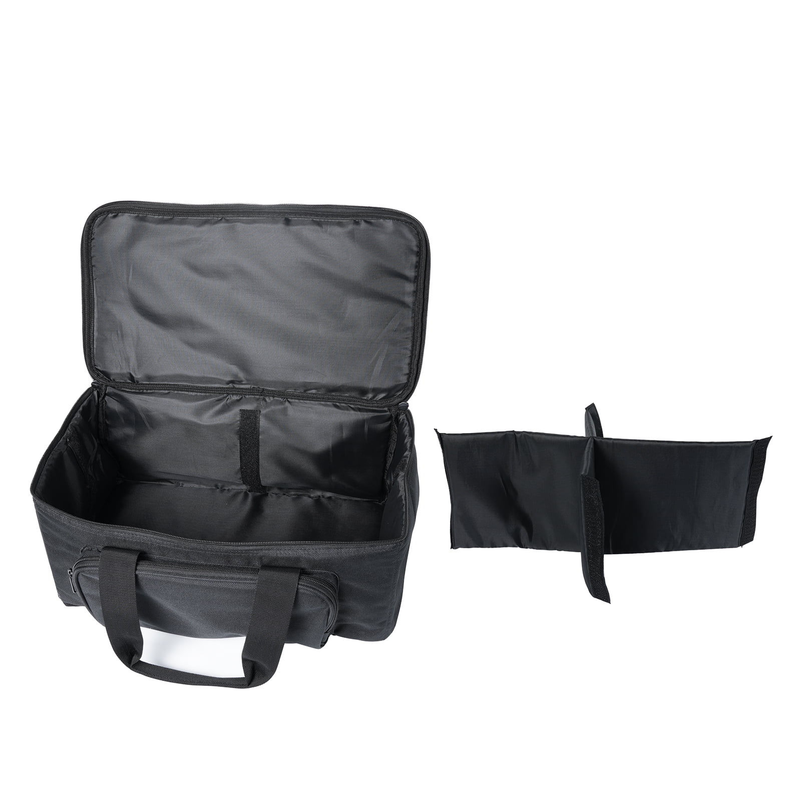 DJ Par Light Bag for 4 Par Lights, 18*18*10CM LED Stage Light Storage Bag, Black