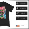 thumbnail image 4 of Tee Hunt Dean Russo Cosmic Trash Panda T-Shirt Funny Weird Hippie Men's Tee, 4 of 5