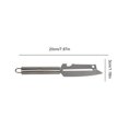 thumbnail image 3 of Afeitadora multifuncional de acero inoxidable Fiudx Jianghu Cuchillo raspador de uso general Pelador de papas Melón Fruta Cuchillo afeitador de frutas, 3 of 6