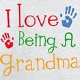 thumbnail image 3 of CafePress - I Love Being A Grandma Long Sleeve T Shirt - Unisex Cotton Long Sleeve T-Shirt, 3 of 4