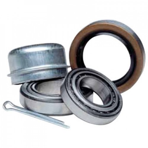 (2.5cm - 0.6cm x 1.9cm Fuselé, avec Bouchon Anti-Poussière) - Kit de Roulement de Roue de Remorque