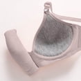 thumbnail image 3 of Bra for Women's Push Up Soft Cup Non Padded Bras Wirefree Brassiere, 3 of 5
