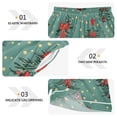 thumbnail image 2 of joogoo Women's Pajama Lounge Shorts Christmas Tree Bottoms Sleep Short XXL, 2 of 7