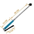 thumbnail image 2 of Boojeebeads Adjustable Selfie Stick Monopod for Smartphones, Blue, 2 of 7