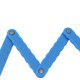 thumbnail image 4 of Candado para bicicleta de alta seguridad Candado plegable para bicicleta Motocicleta Scooter Locker (Azul) Tmvgtek Accesorios para bicicletas, 4 of 9