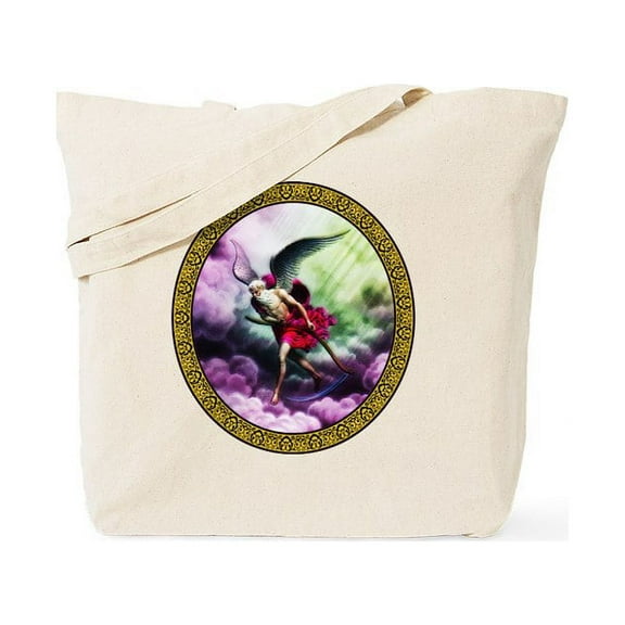CafePress - Father Time With Scythe Tote Bag - Unisex Canvas Tote Bag, Beige, 1-Piece