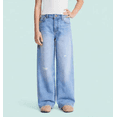 thumbnail image 5 of Wonder Nation Girls Baggy Wide Leg Jean, Sizes 5-18, 5 of 14