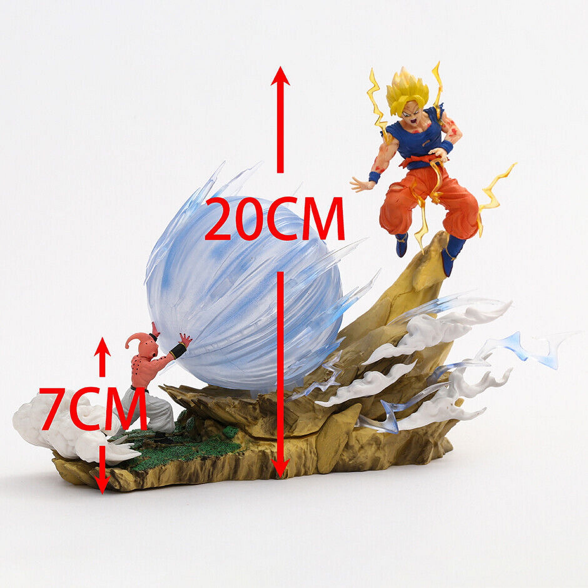 New Anime Dragon Ball Z Son Goku Vs Majin Buu Figure Gk New Anime Dragon Ball Z Son Goku Vs Majin Buu Figure Gk