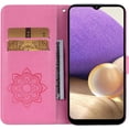 thumbnail image 2 of for Samsung Galaxy A05S Wallet Case for Women, Glitter Bling Diamond PU Leather Folio Cover with Card Slot & Wrist Strap Phone Case for Samsung Galaxy A05S Owl Pink, 2 of 18