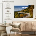 thumbnail image 5 of Elephant Stock Linn Cove At Blue Ridge Wall Art - Horizontal Canvas Wall Art - Living Room Wall Decor - Nature Canvas - Green And Gray Decor - 51" x 34", 5 of 8