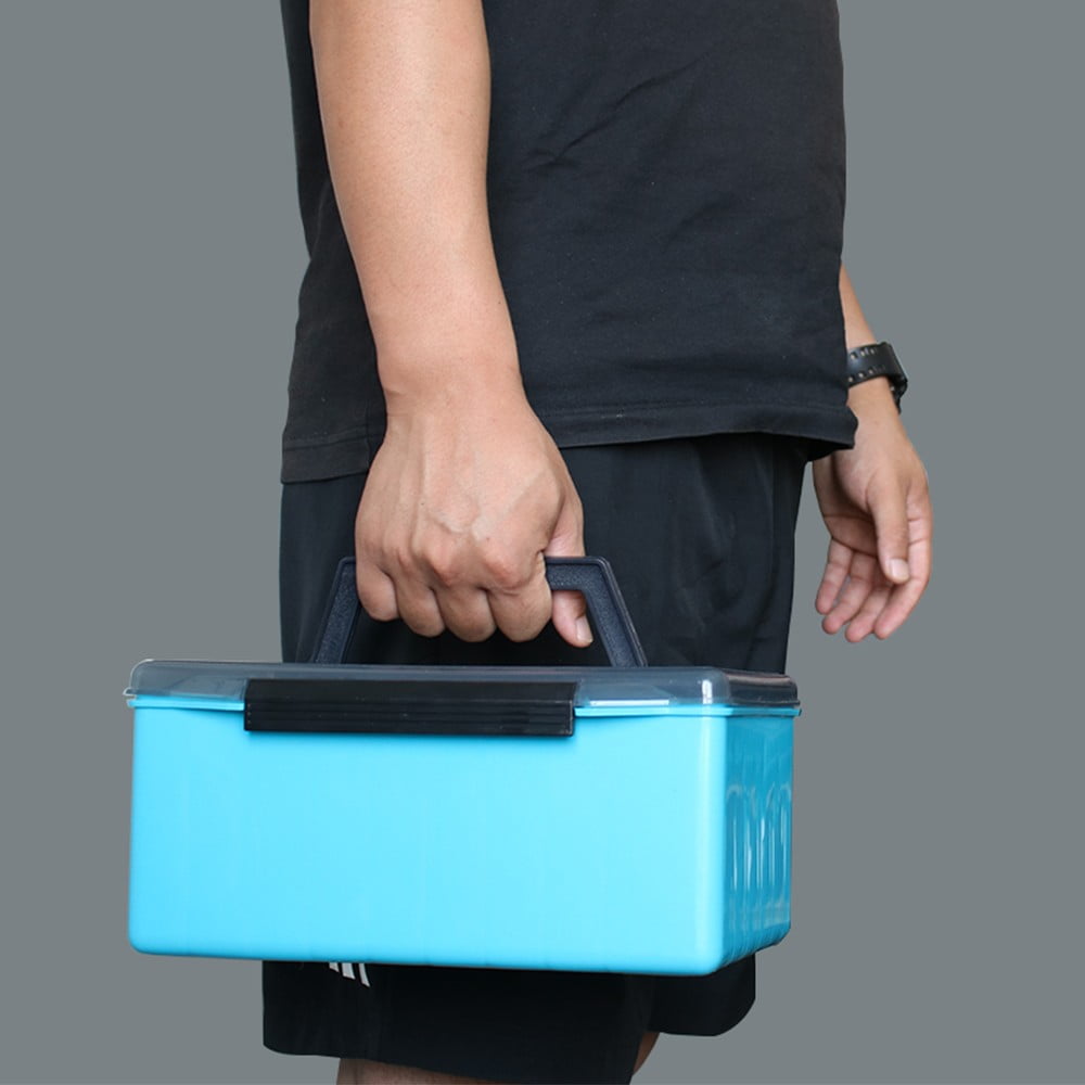 Fishing Tackle Box PVC Storage Case for Fishing Gear Accessories