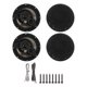 thumbnail image 2 of Tweeters Para Automóvil, Altavoz Estéreo De 91 DB 30-30 KHZ 12 V 4 Ohmios 6,5 Pulgadas/16,5 Cm Redondo Con Cubierta Negra Para Modificación, 2 of 7
