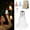 White*1, variant on Solar Tulip Outdoor String Lights Flower Small Waterproof Fairy Light Garden Decorative Outside Blue Light up Tulips with Hook Spring Yard Path Fence Party Decor Auto-On off(Orange*1,Warm Light)