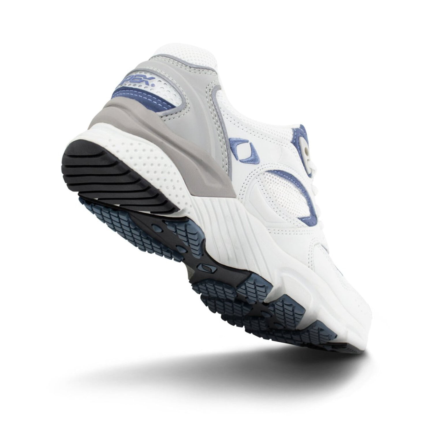 Apex Mens‎ Lace Up Mesh Athletic Boss Runner Active Shoes Silver Blue Size 12.5 Apex Women main image 2