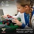 thumbnail image 4 of LEGO Technic Monster Jam ThunderROARus Pull-Back Monster Truck Building Toy - Birthday Gifts for Kids, Boys & Girls, Ages 7+ - 42200, 4 of 9