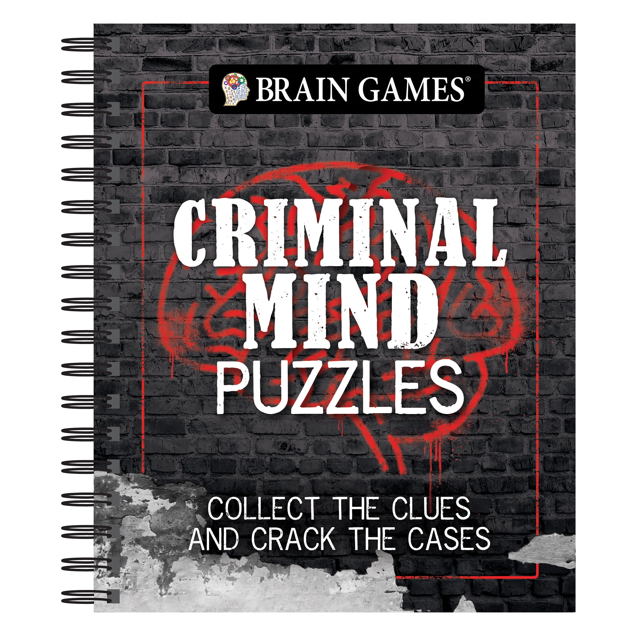 Brain Games Criminal Minds CrimeThemed Puzzles Book