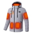 thumbnail image 4 of Busydd Heated Jacket for Men and Women Halloween Print Pockets Heated Jacket Electric USB Rechargeable Heated Coat Winter Warm Long Sleeve Hooed Jackets with 11 Heating Zones Plus Size S-4XL, 4 of 6