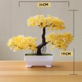 thumbnail image 4 of Visland Welcoming Pine Bonsai Simulation Artificial Potted Plant Ornament Home Decor, 4 of 4